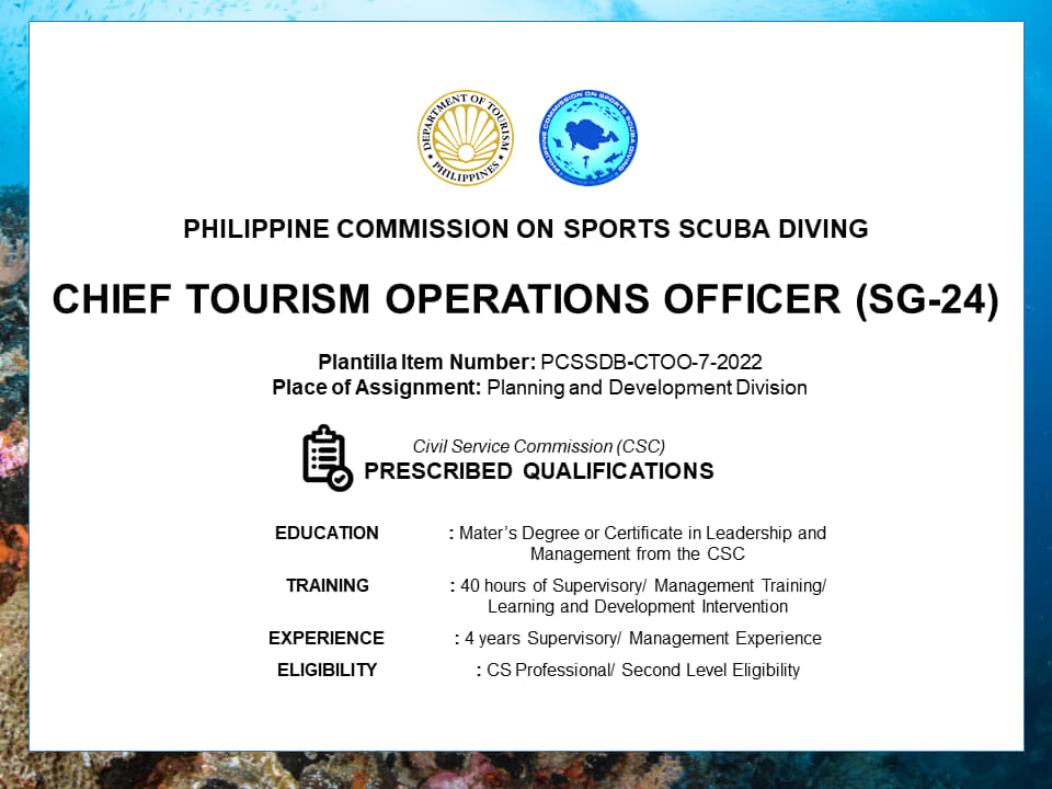 WE... - Philippine Commission on Sports SCUBA Diving - PCSSD | Facebook