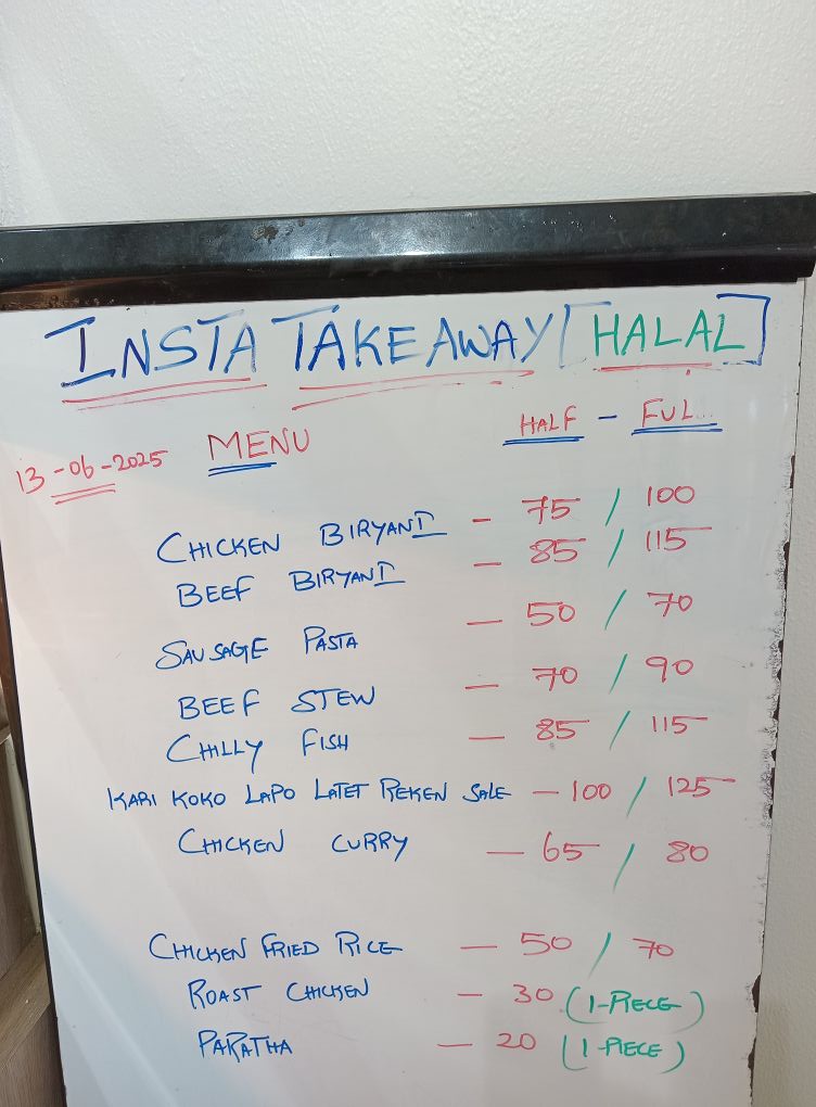 Insta Takeaway and Door Delivery