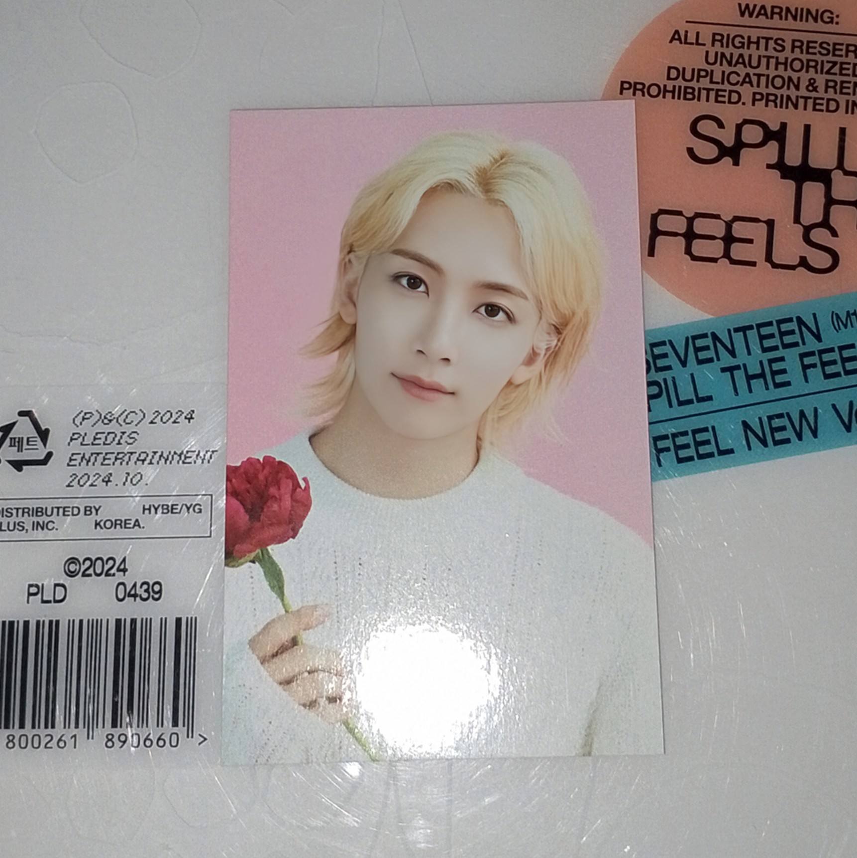 ₱55 🧸 Jeonghan seventeen cafe in seoul benefit pc (lucky draw pc)