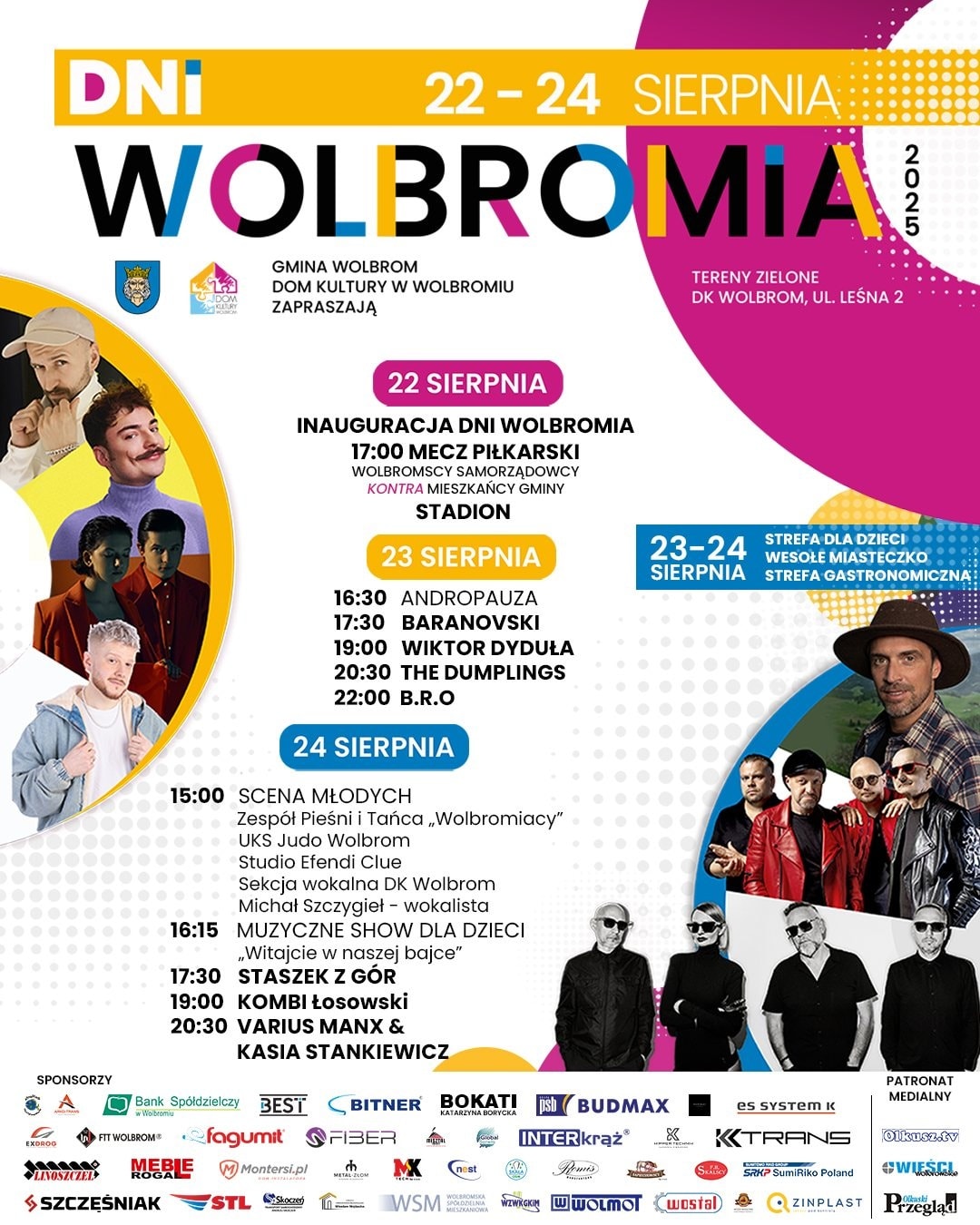 Zawierciańska - 🎉 Dni Wolbromia 2025 coraz bliżej! 🎶 23-24 sierpnia ...