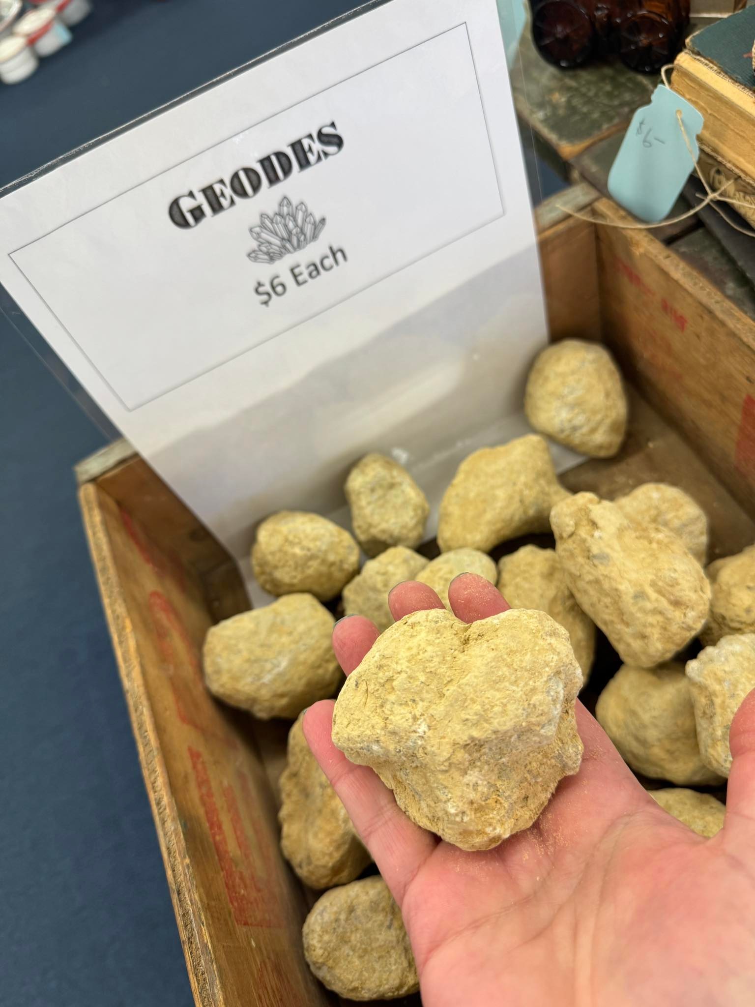 The Blue - We have Geodes! Fun to smash (or split carefully with a ...