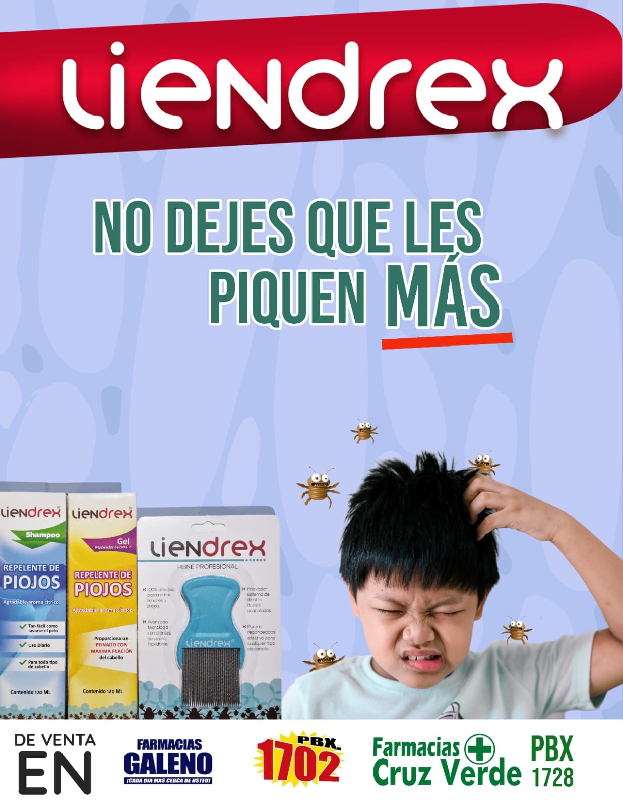 Liendrex - ¿COMO SABER SI TU HIJO SE CONTAGIO DE #Piojos ? Cuando veas ...