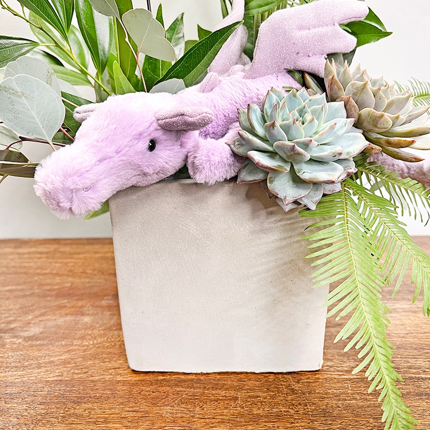 How adorable is this Jellycat Amuseable Dragon tree? The little