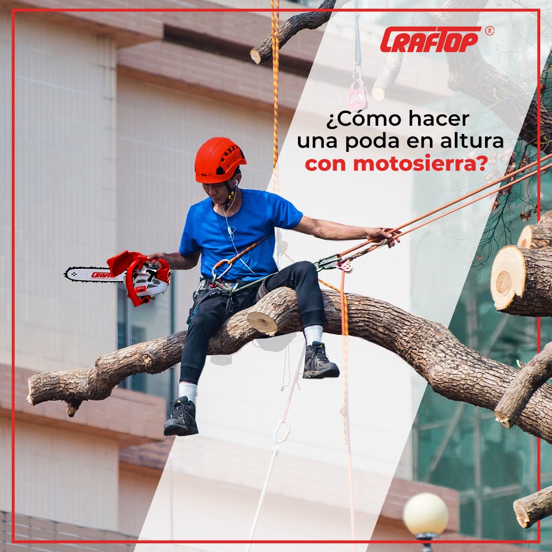 Craftop Oficial - Para hacer una poda de altura con...
