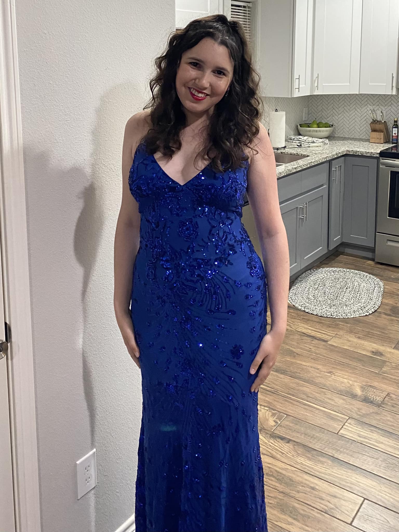 Did you see Casey's dress?!