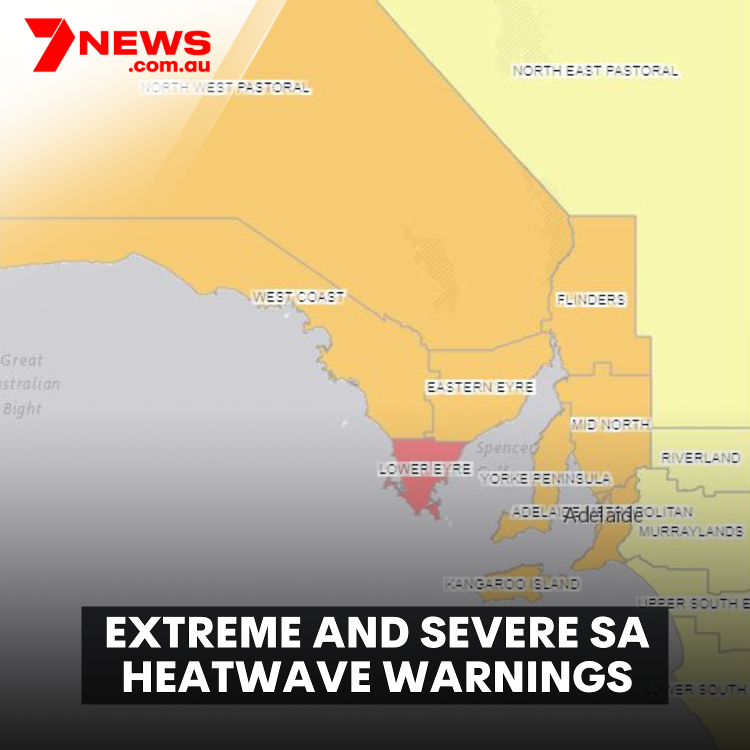 7NEWS Adelaide - JUST IN: An extreme heatwave emergency... | Facebook