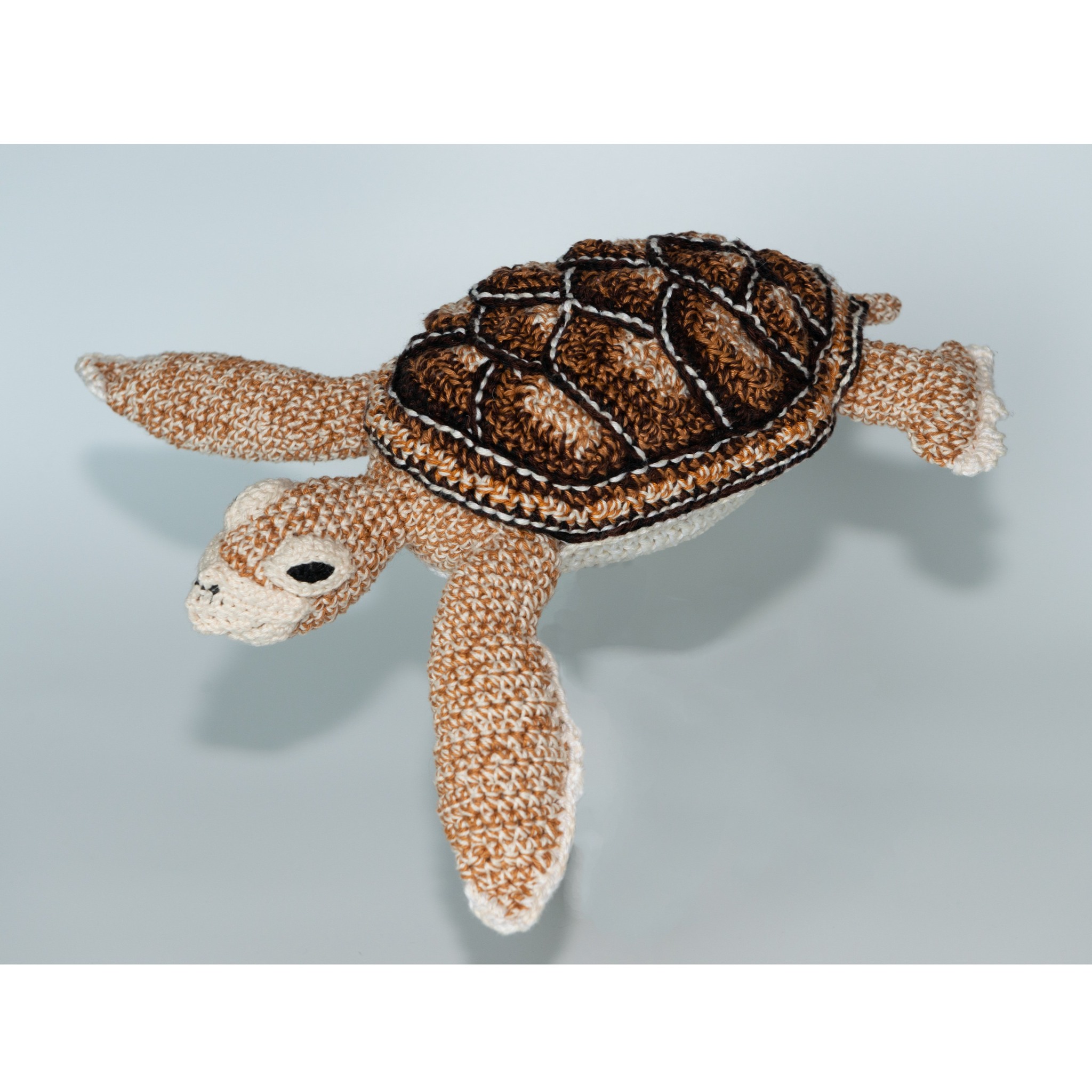 Crazypatterns - Crochet Pattern for Shila the Green Sea Turtle: shop ...