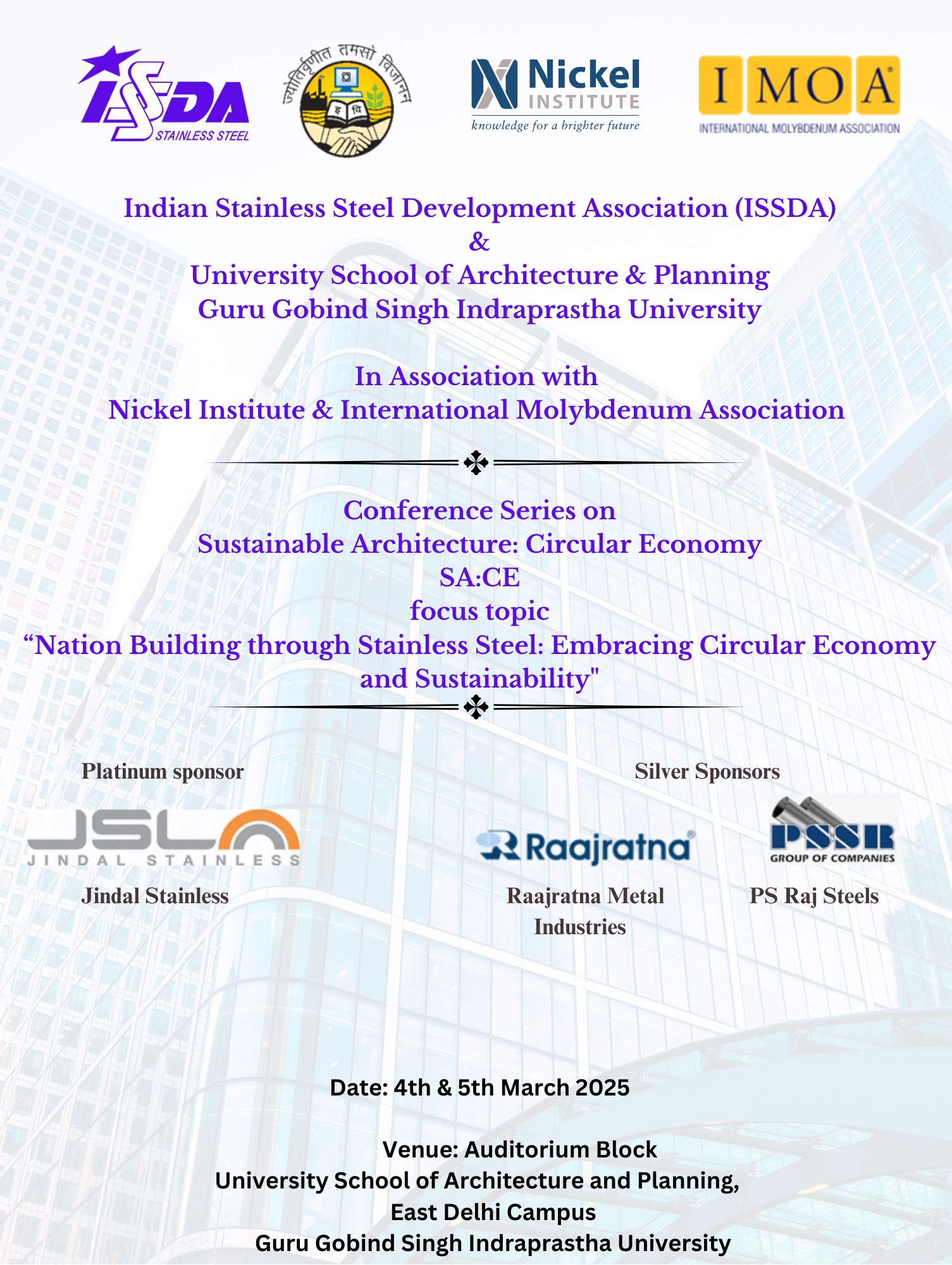 ISSDA - 🚀 We are all set for the USAP - ISSDA Conference happening ...