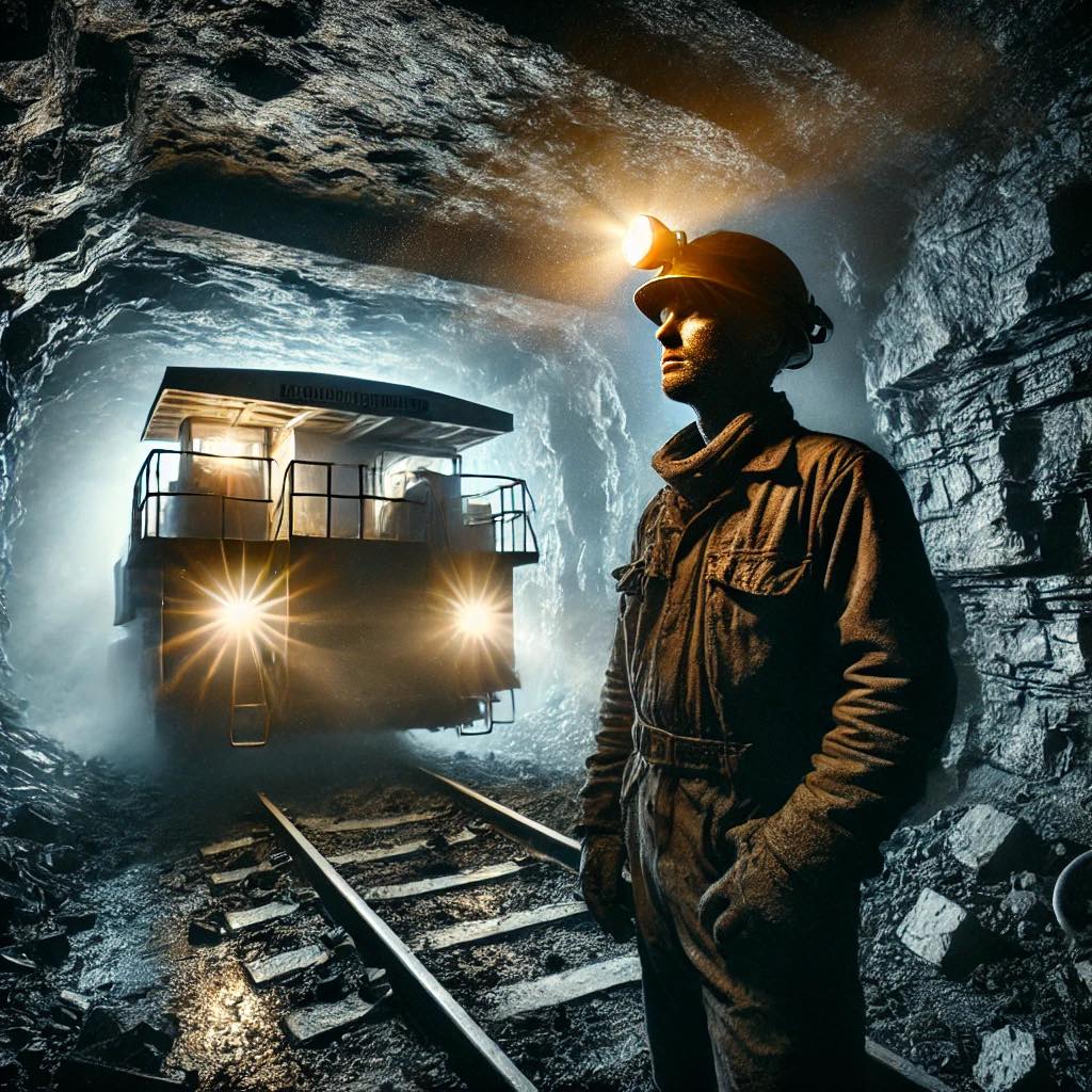 Inside the Underground Coal Mine ⛏️🔥 | Miners Working Hard to Dig Deep ...