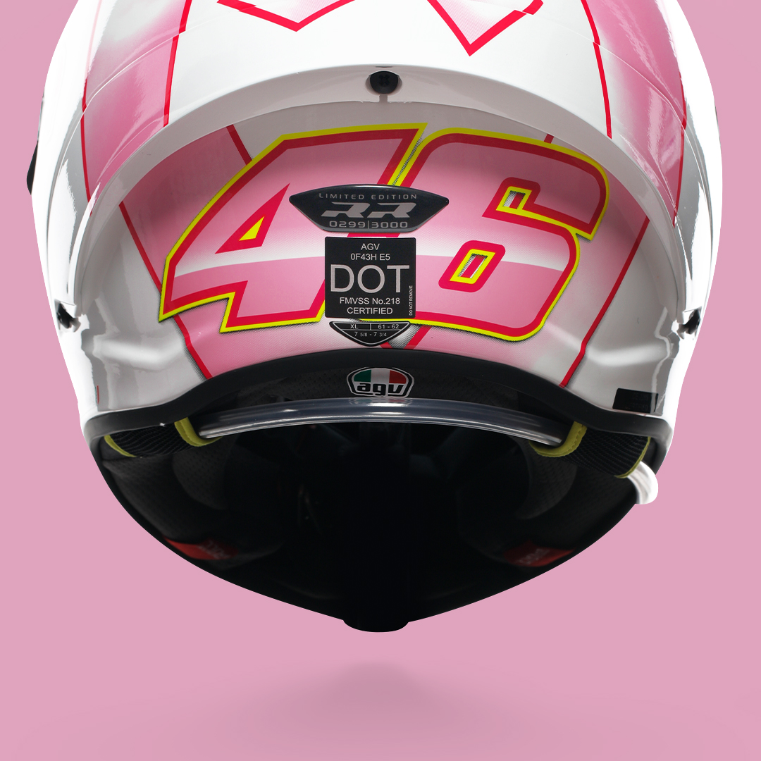 Pista GP RR ROSSI MISANO 2021 Valentino's dedication to his