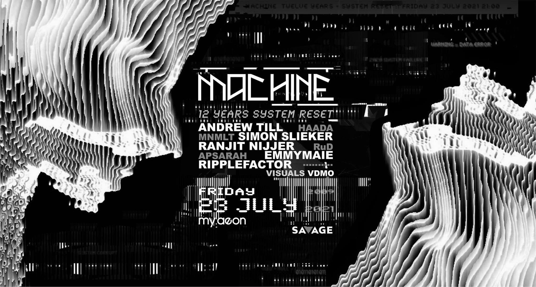 Savage Art Productions - We are honoured to be invited to MACHINE - 12 ...