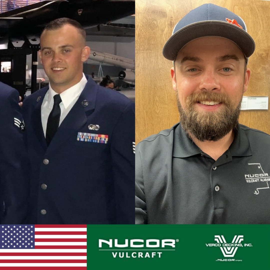 Nucor Vulcraft Verco - We're so proud to have military veterans as part ...