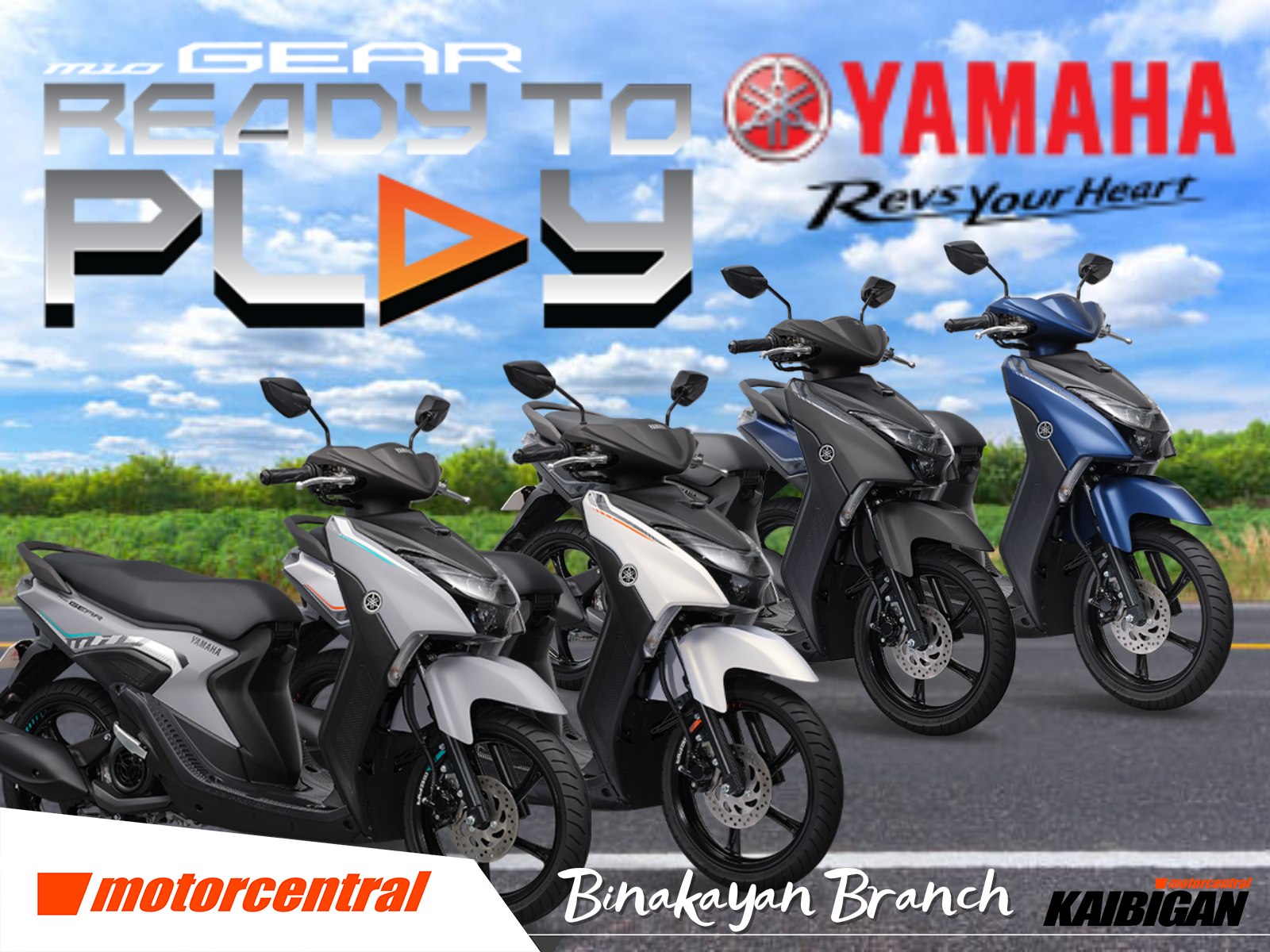 Motorcentral Binakayan - ON HAND KAIBIGAN!! Yamaha Mio Gear and Mio ...