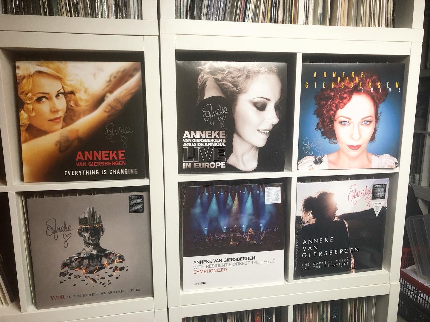 CD Anneke van Giersbergen CD 4枚セット