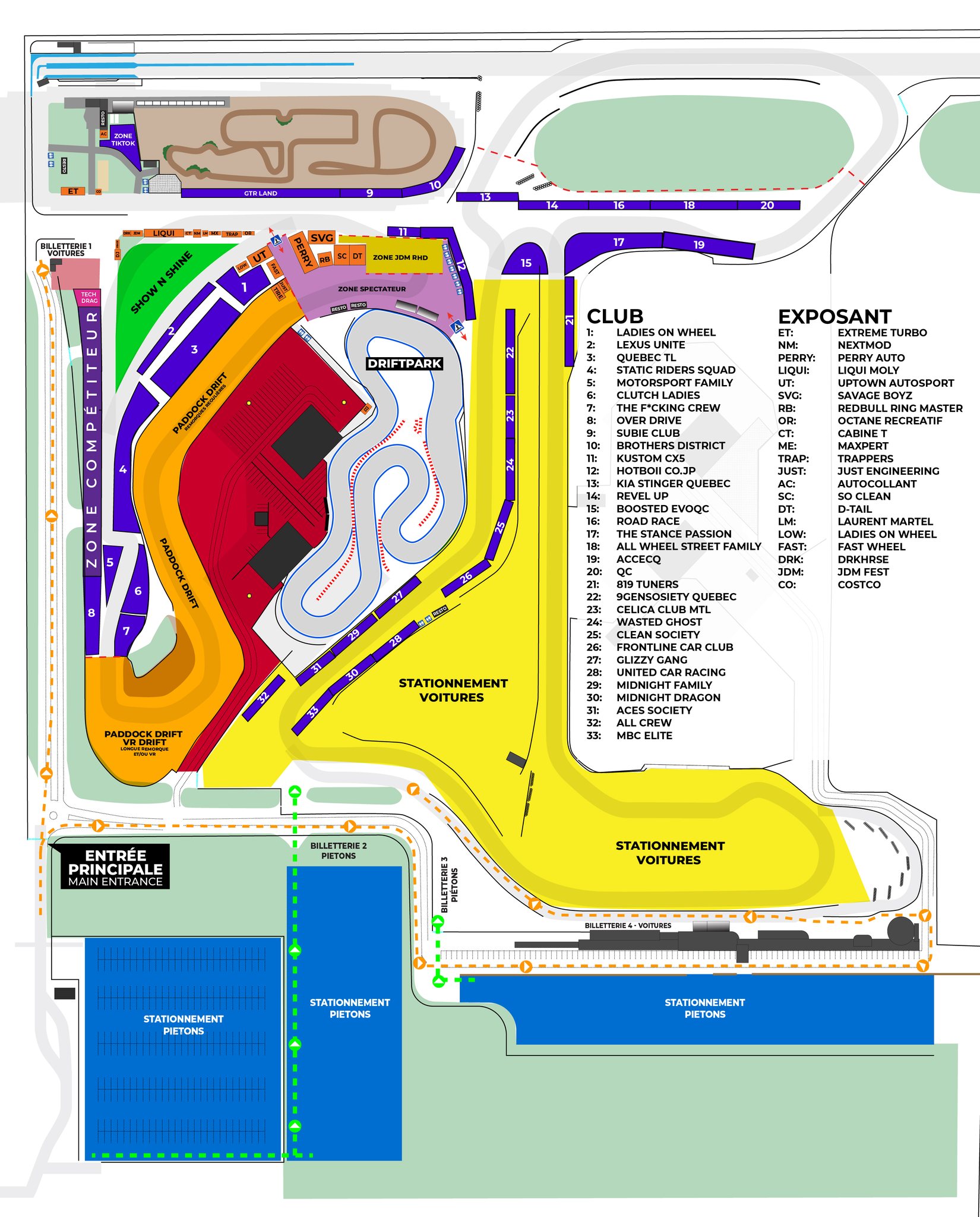 JDM Fest - La map du JDM FEST 2023 est sortie!! On a hâte... | Facebook