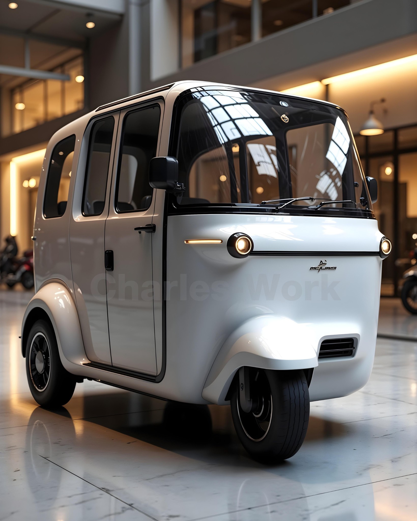 Charles - Futuristic, compact, and redefining urban mobility ...