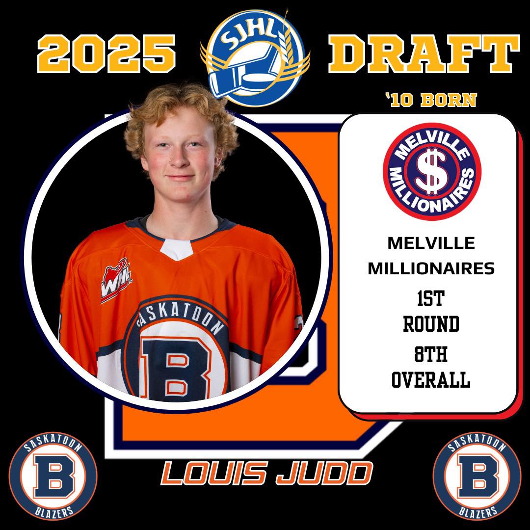 Saskatoon - Congratulations to Blazers AP forward Louis Judd, selected ...