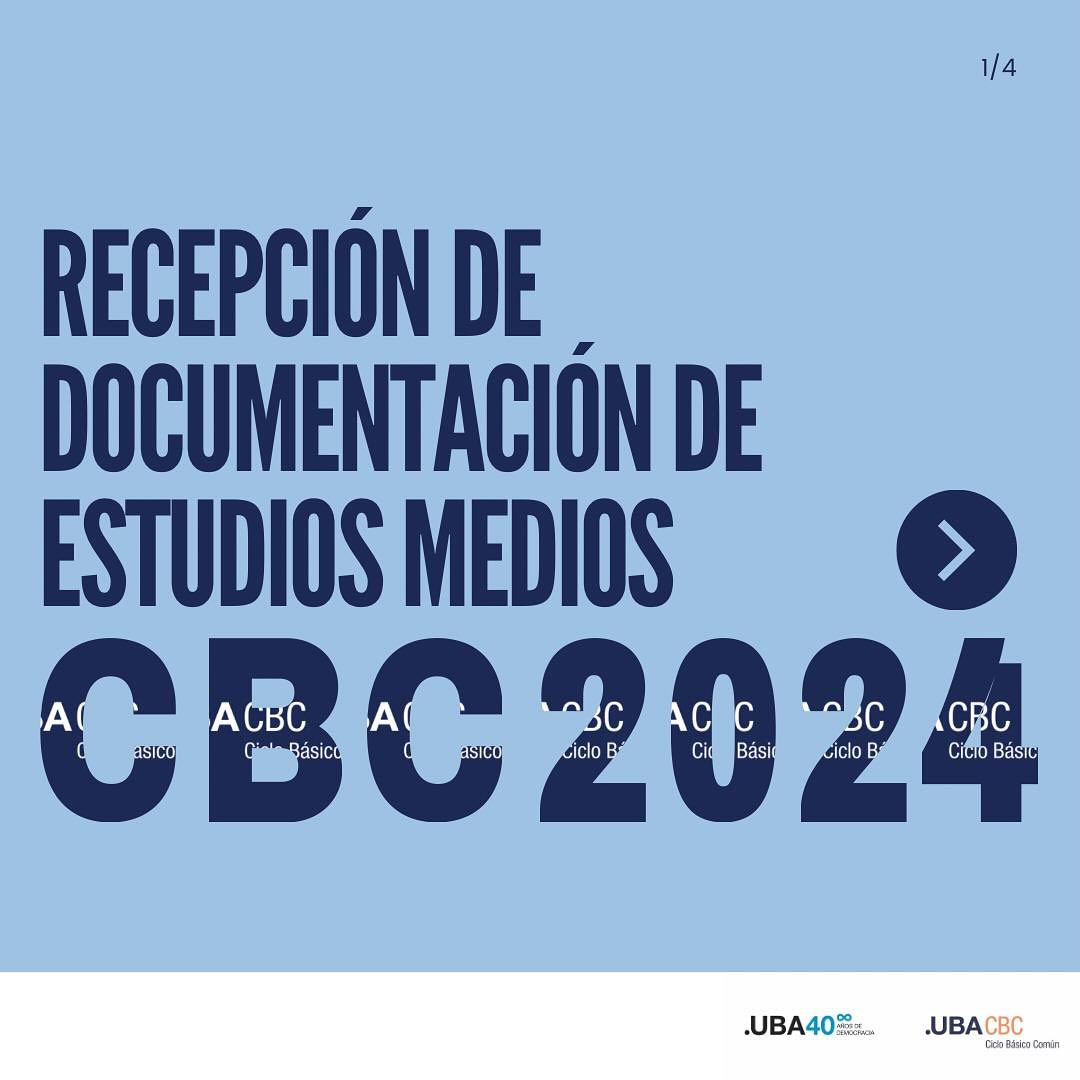 CBC UBA - 👩🏻‍💻🧑🏻‍💻 El proceso de inscripción al CBC tiene...