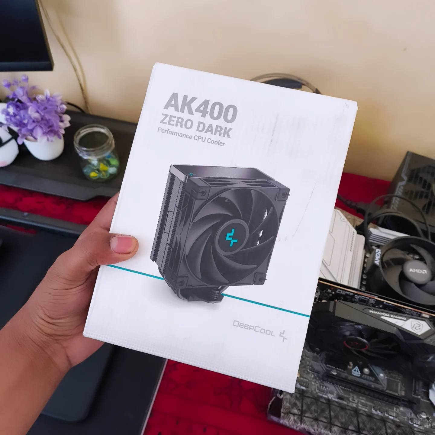 Ryzen 7 5700X combo with Deepcool AK400 and MSI Mortar B550 WiFi