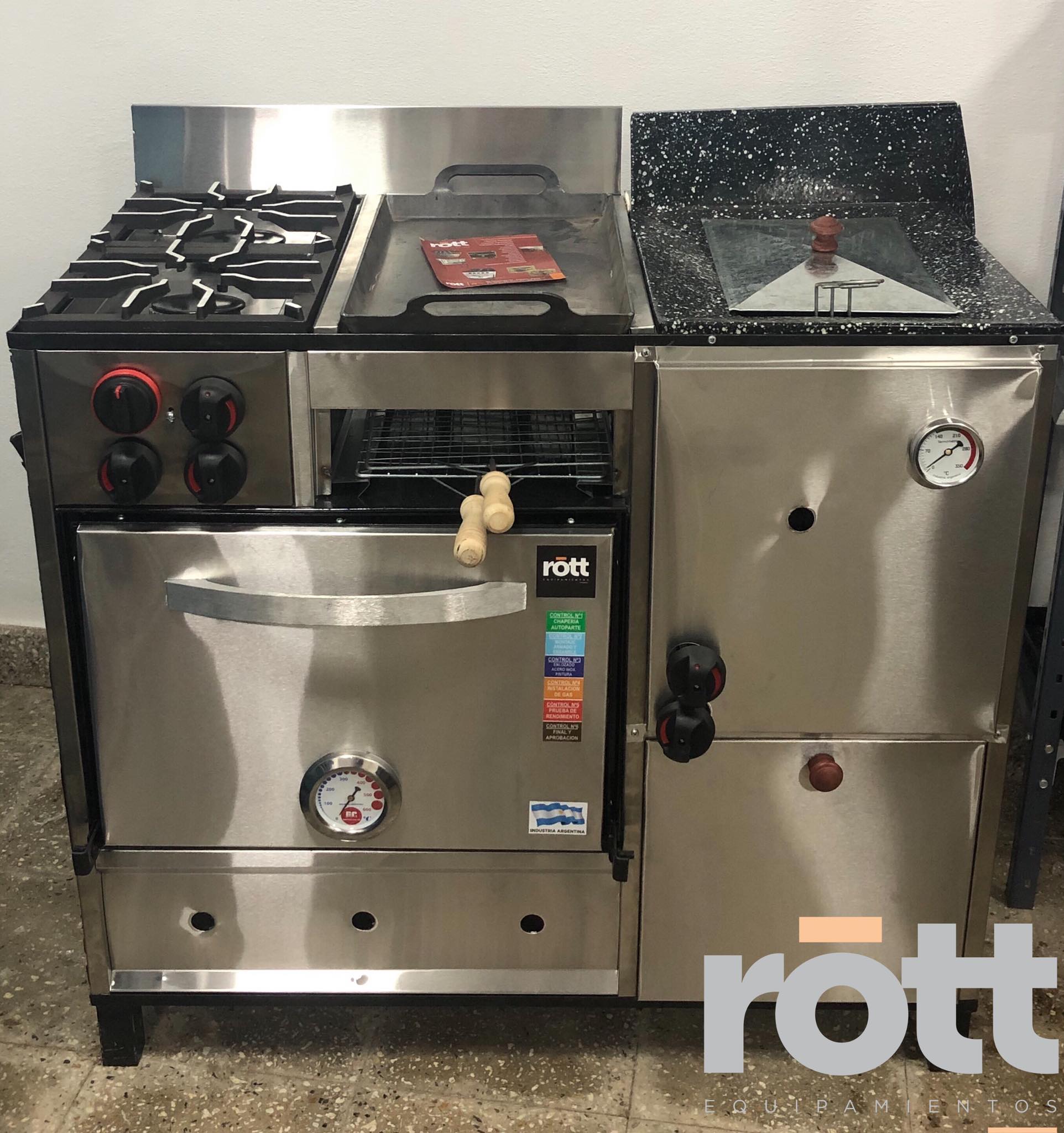 👩🏽‍🍳COCINA MULTI MINI CON FREIDORA... - Rott Equipamientos | Facebook