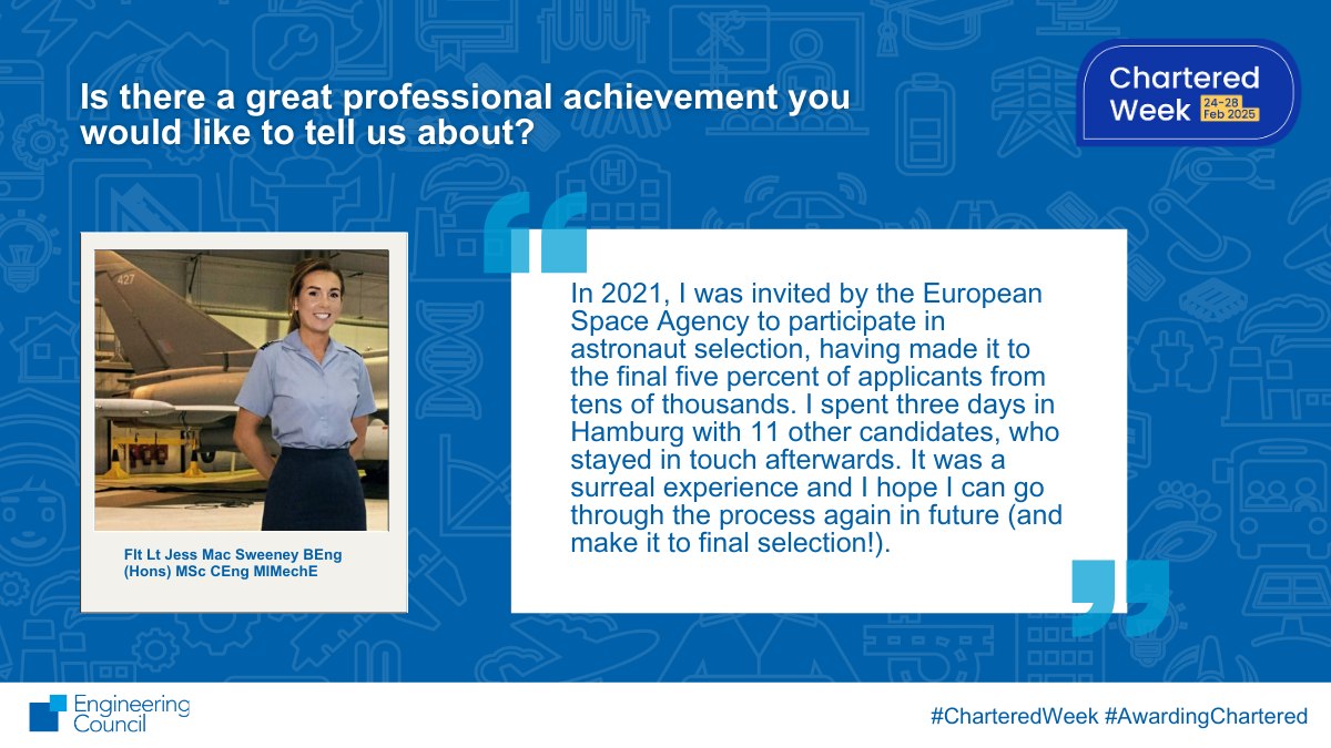 Engineering Council - In honour of Chartered Week, we are shining a ...