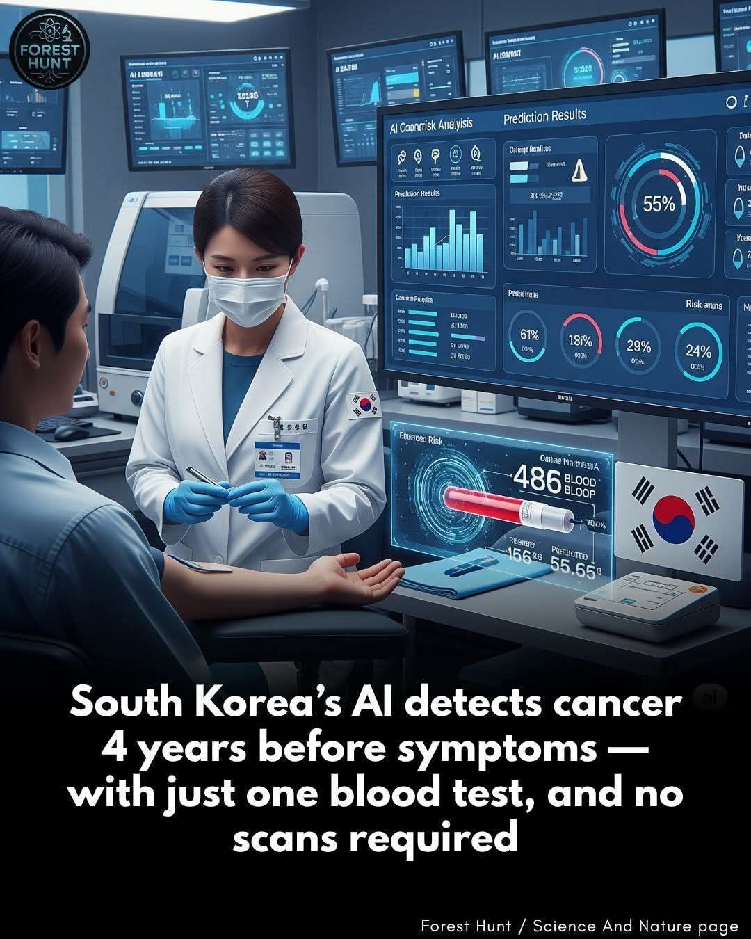 British lab developed blood test predicting heart attacks decade