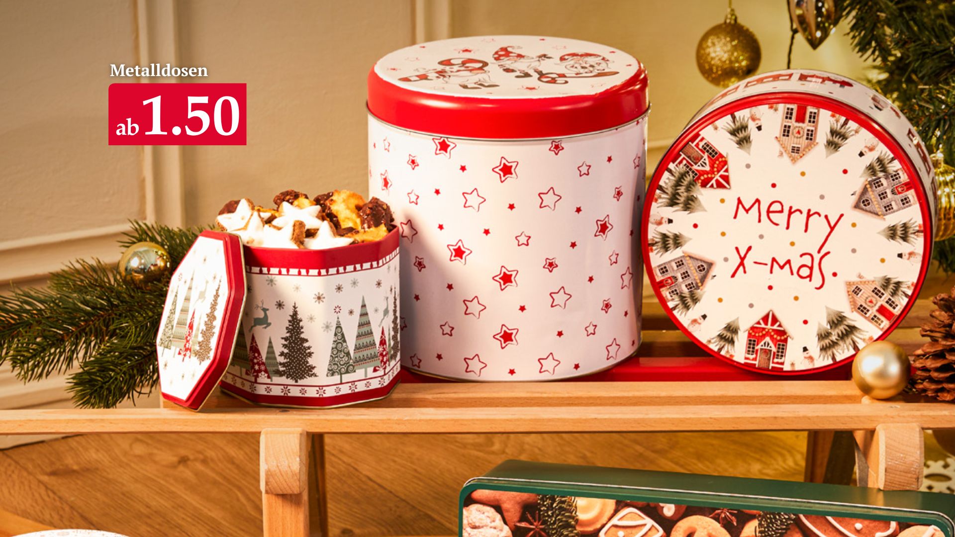 Verleihe deinem Weihnachtsgebäck das gewisse Etwas mit unseren wunderschönen Metalldosen! ✨ Unsere Metalldosen eignen sich perfekt zum Verpacken von kleinen und großen Leckereien und lassen sich wund