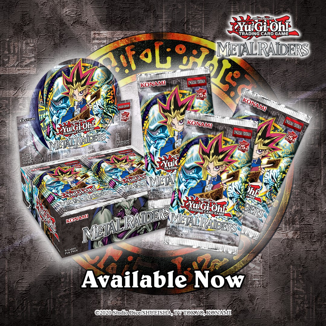 yugioh metal raiders 25th anniversary card list Yu-Gi-Oh Anniversary: Booster Box %20This%20printing%20will%20feature%20both%20Secret%20Rares%20from%20the%20set.Each%20Metal%20Raiders%20Booster%20Box%20(25th%20Anniversary%20Edition)%20contains%2024%20packs%20consisting%20of%209%20random%20cards. Metal Raiders (25th Anniversary Edition)