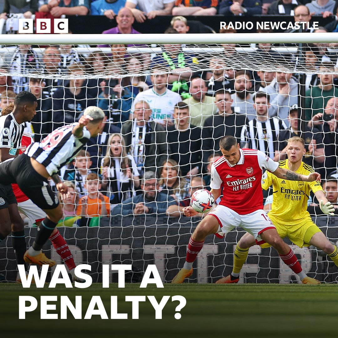 BBC - The referee overturned a penalty decision for Newcastle after VAR ...