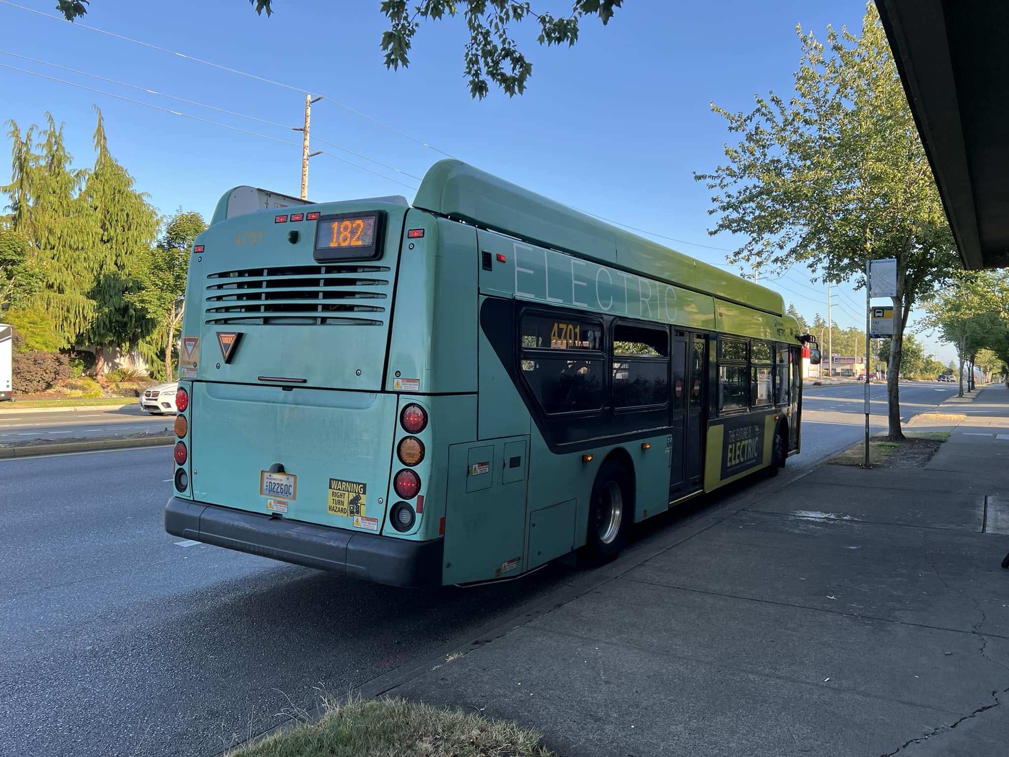 Monday, August 5, 2024. 19:01 pm. Federal Way, Washington. King 