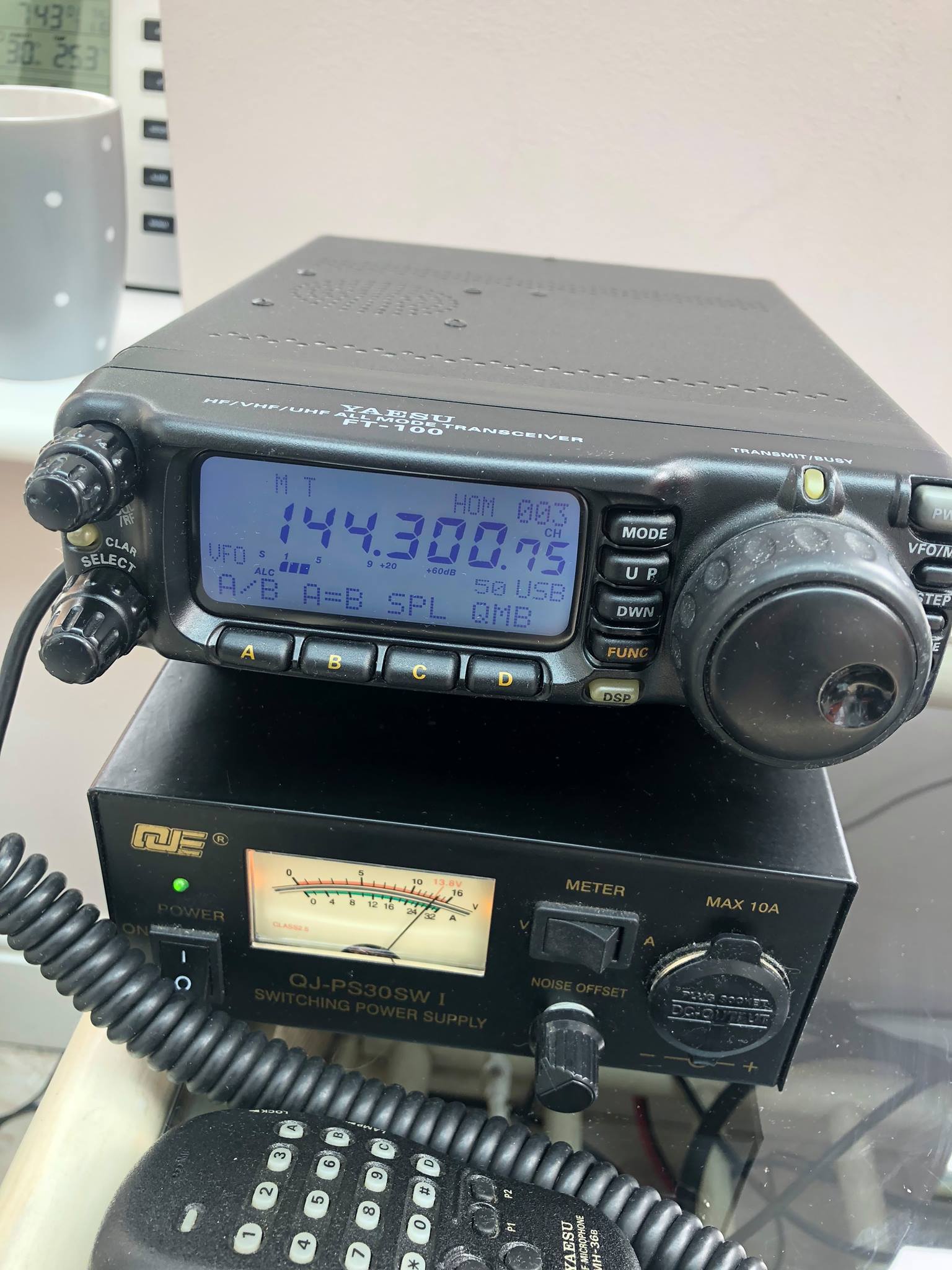 Will the SSM-85D mic work on a Yaesu FTM-100D radio?