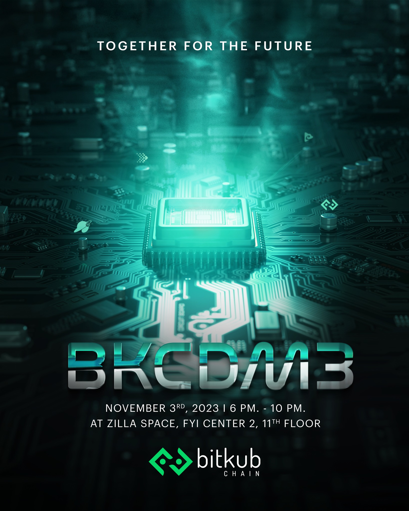 KUB - 💚 กลับมาอีกครั้ง! Bitkub Chain Developer Meetup 2023 ( BKCDM#3 ...