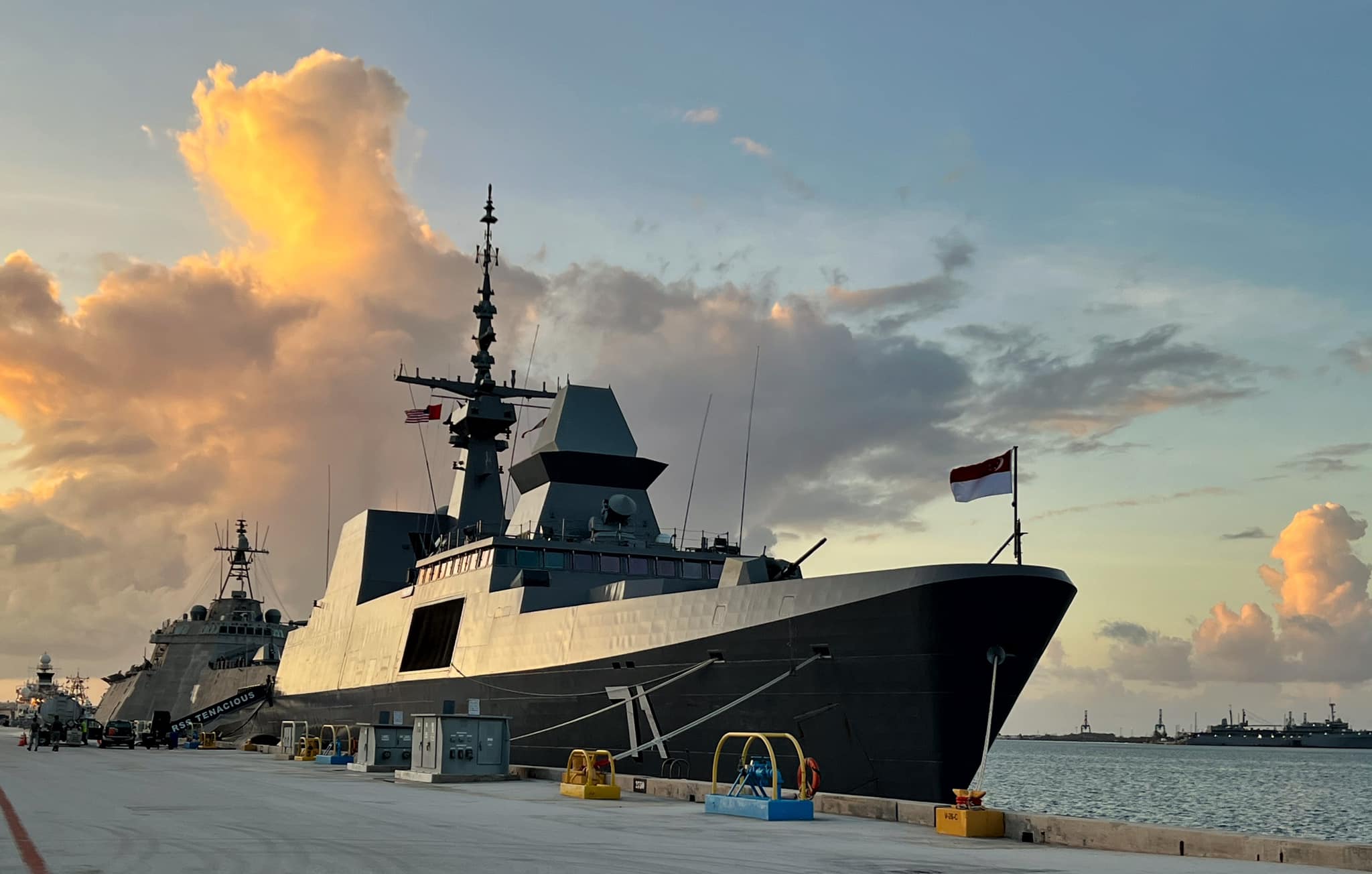 Republic - Our Formidable-class frigate RSS Tenacious is one of the ...