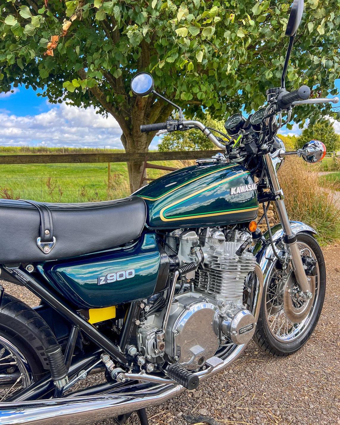 Today: 1976 Kawasaki KZ750 Twin by Argentina's STG Tracker Bikes