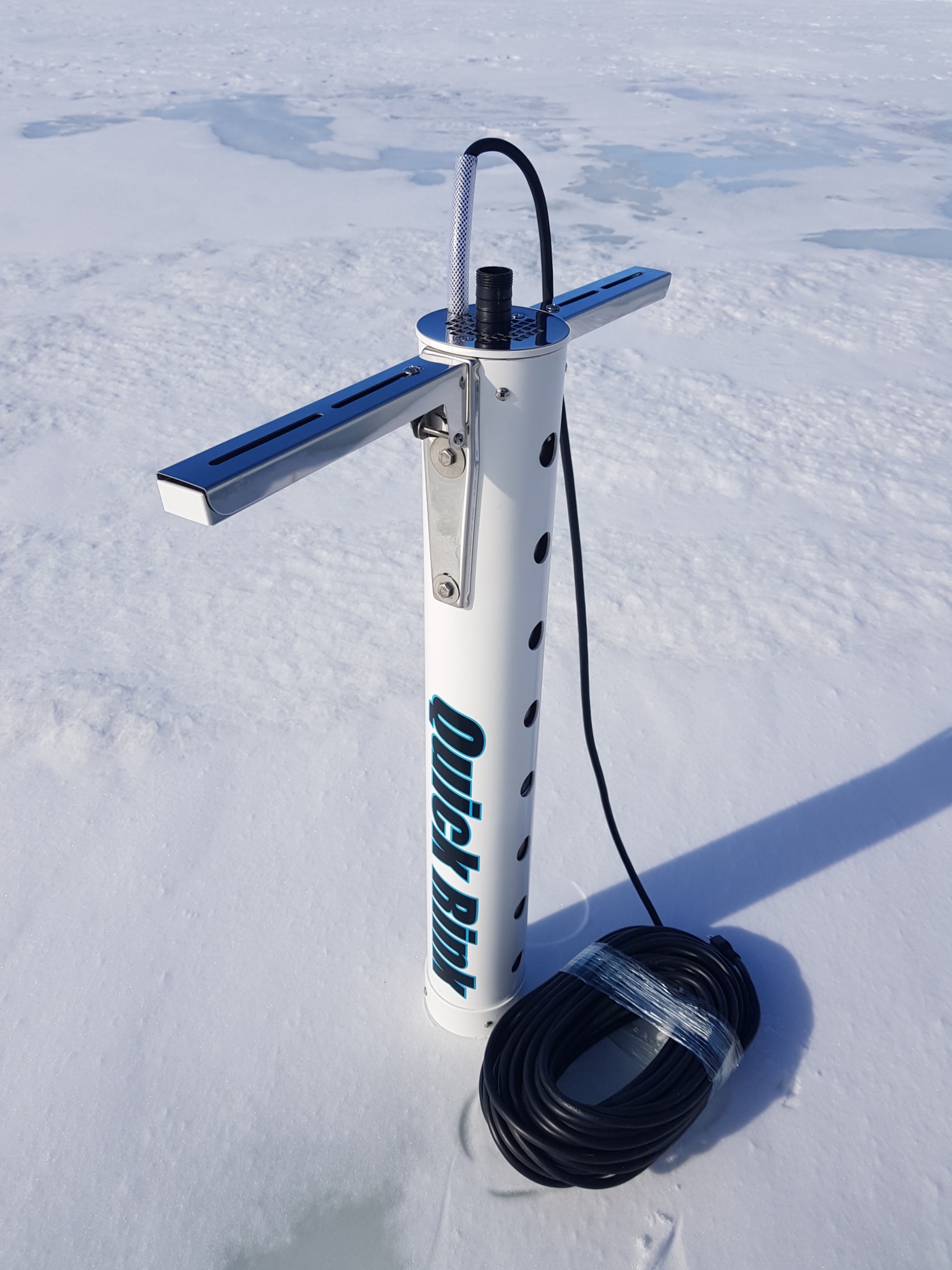 Quick-Rink: The Lake and Pond Ice Rink Maker and Resurfacing Aid ...
