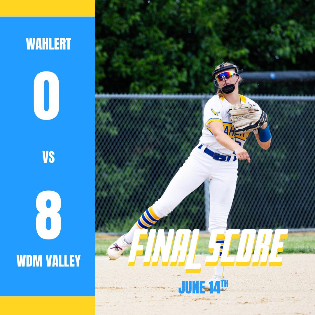 Wahlert - We drop our first one of the season against a very good ...
