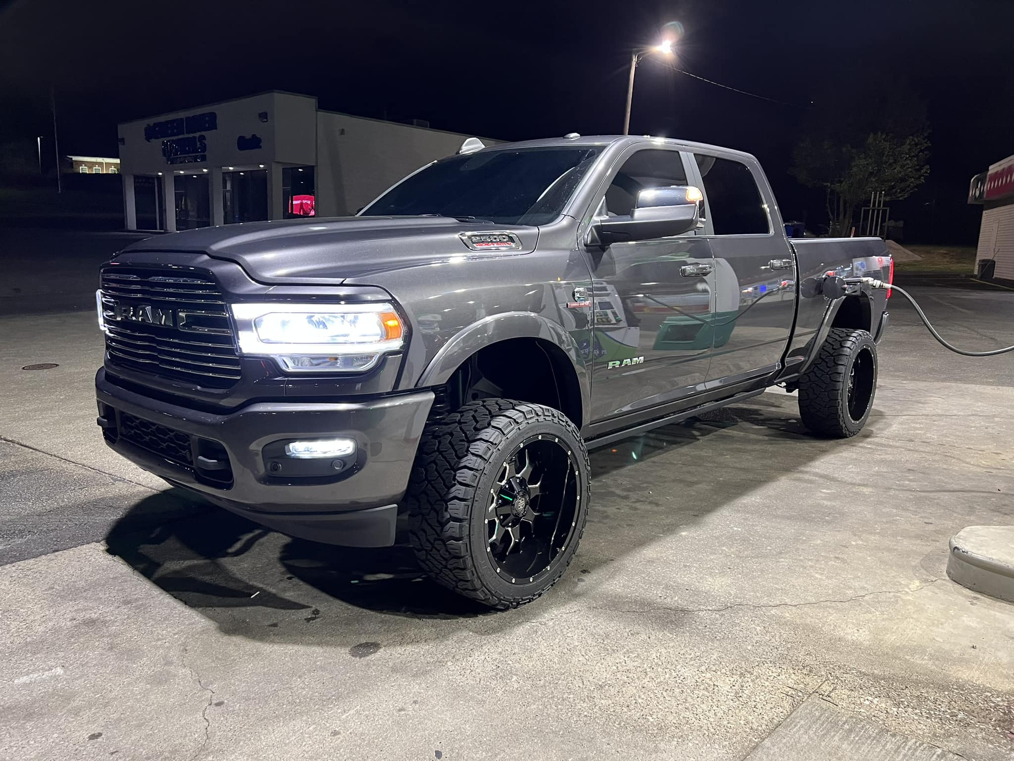 Always buying diesel trucks and sports cars