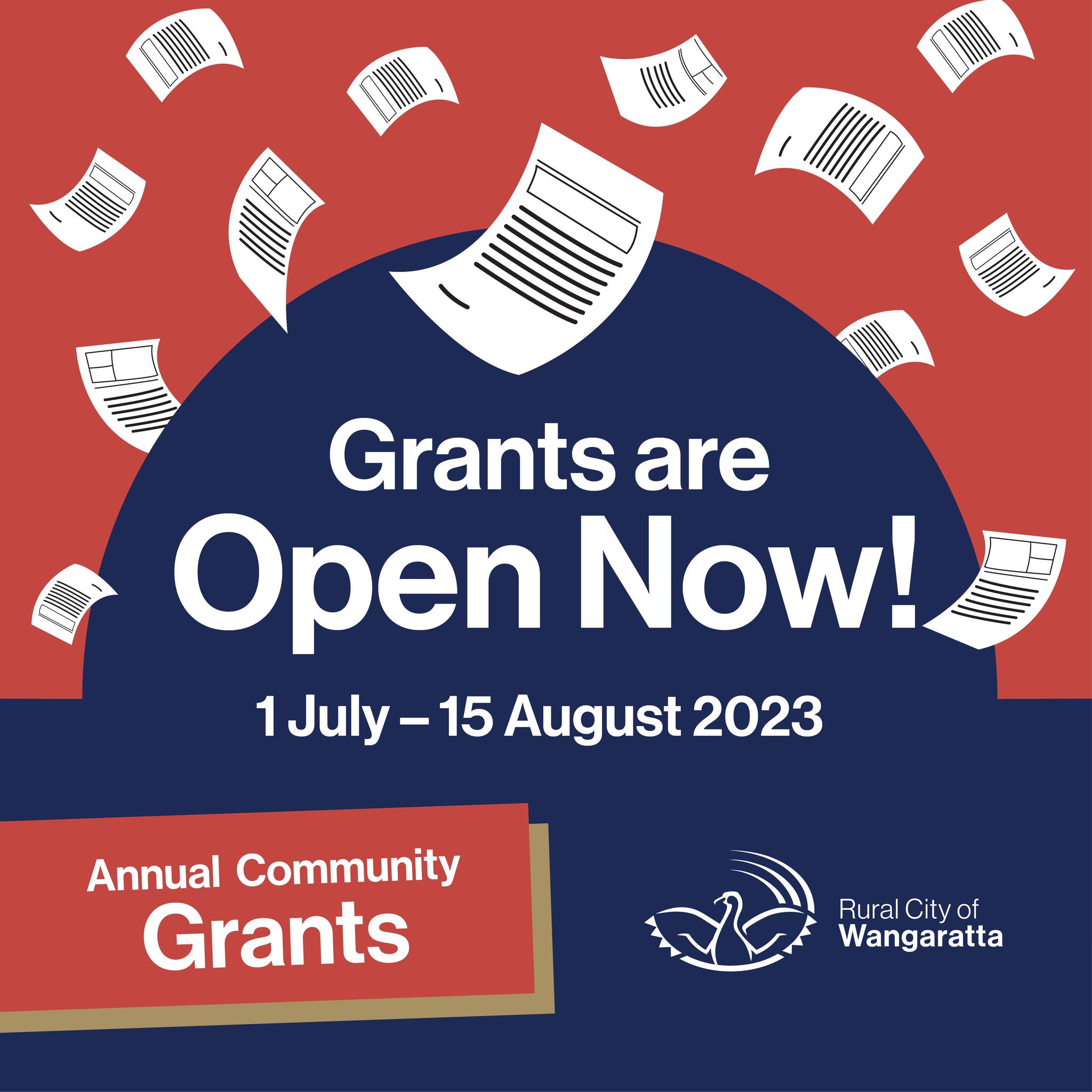 📣 The annual Community Grants... - Rural City of Wangaratta | Facebook