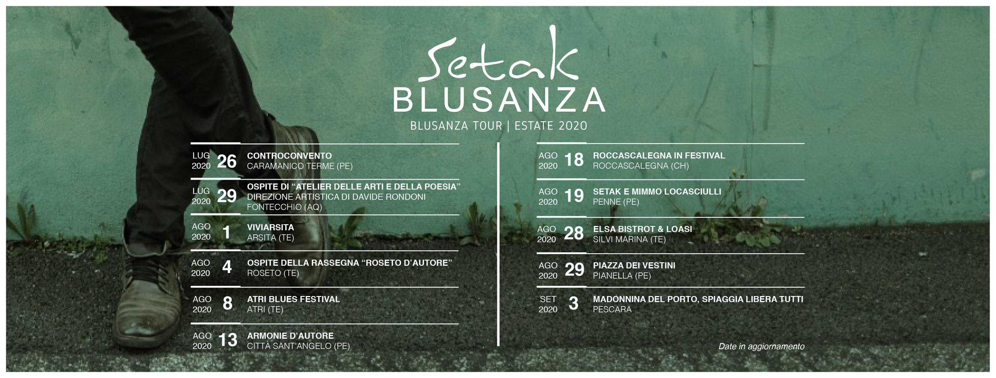 SETAK - blusanza tour - PESCARA