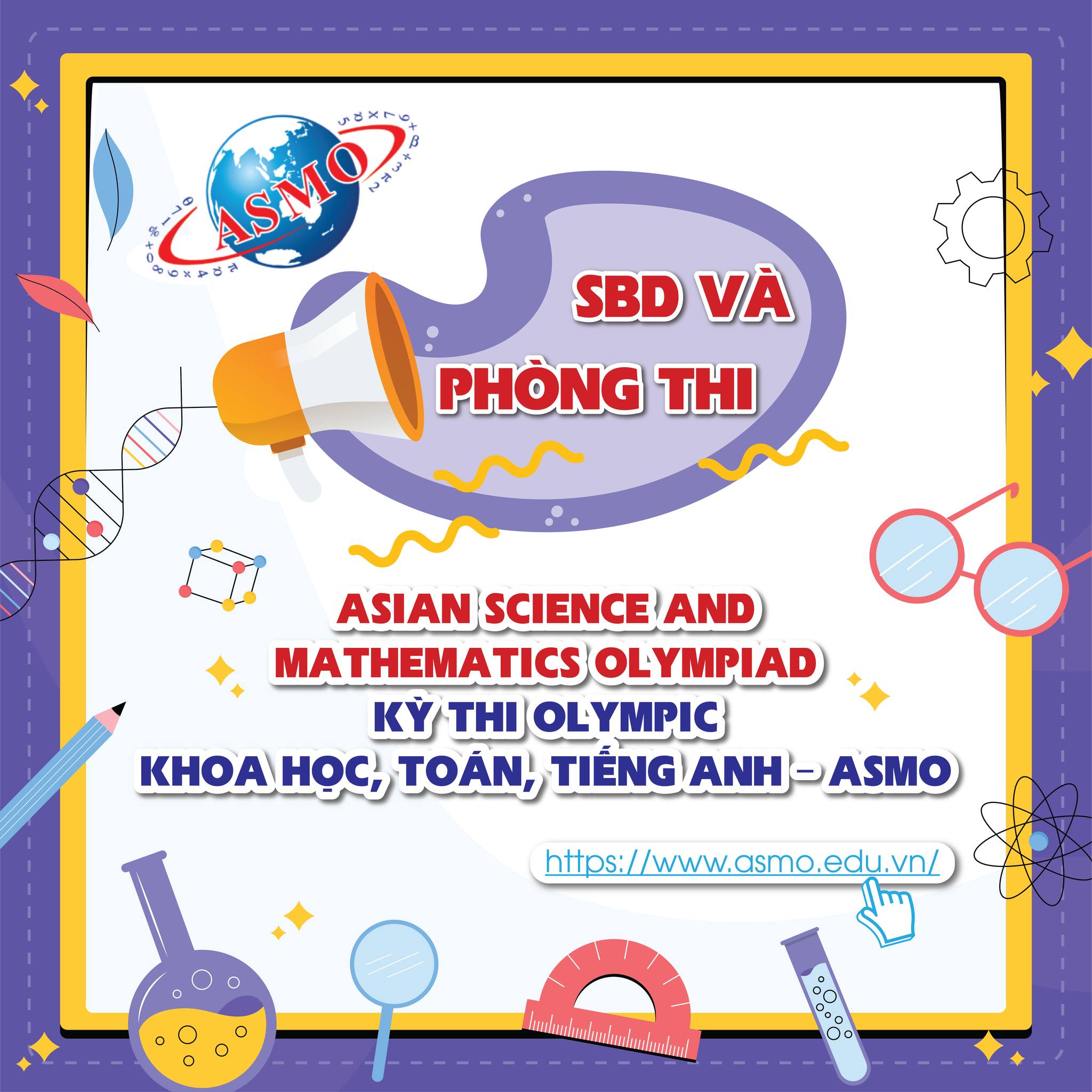 📣... - Asian Science and Mathematics Olympiad - ASMO Việt Nam | Facebook