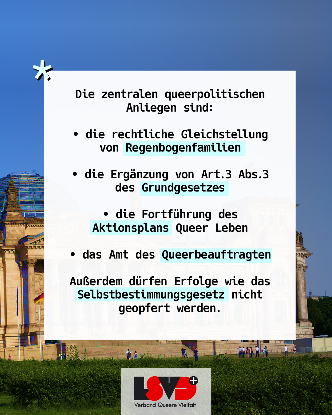 LSVD⁺ - Verband Queere Vielfalt