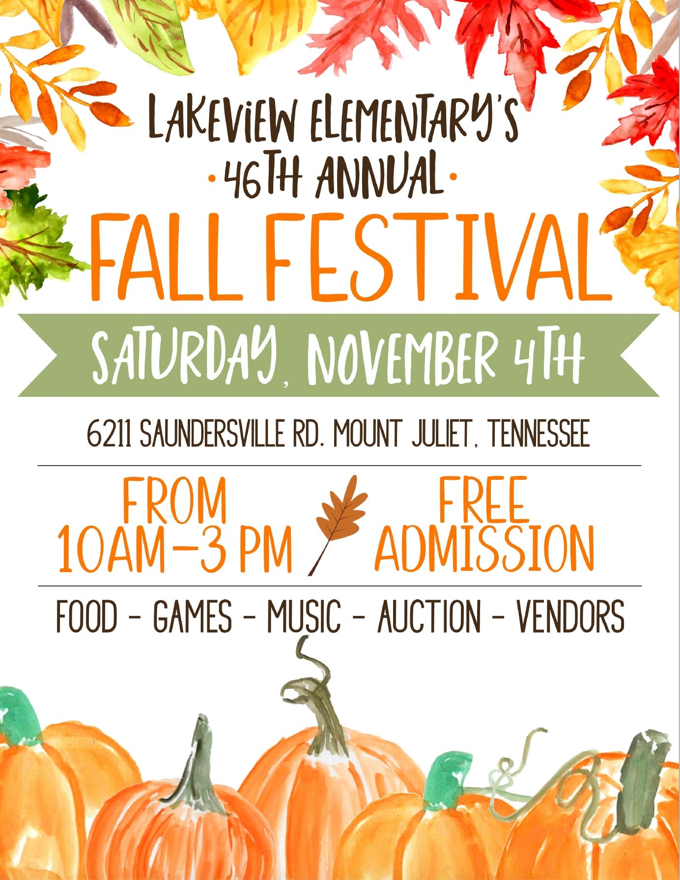 Lakeview Fall Festival