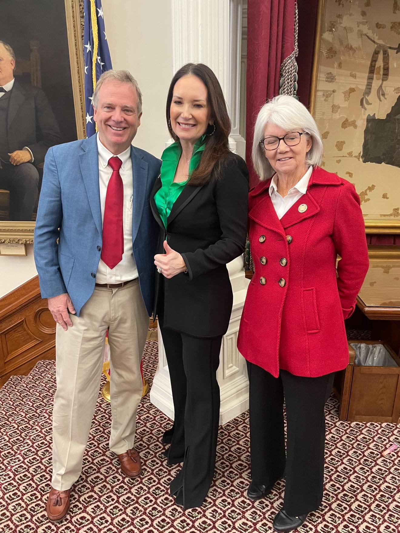 Mike Olcott - The Texas House got a surprise visit from newly confirmed ...