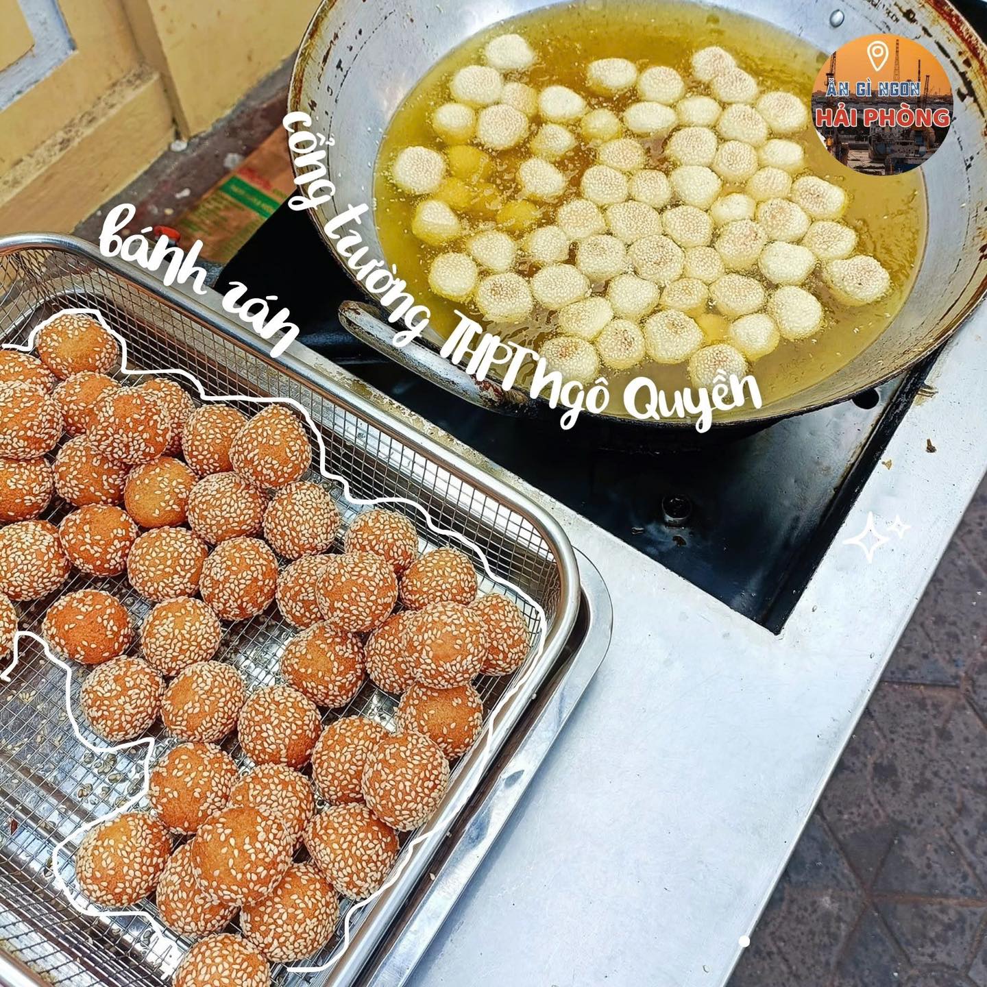 Bánh Rán Nóng Hổi Vừa Thổi Vừa Măm... - Ăn Gì Ngon Hải Phòng | Facebook