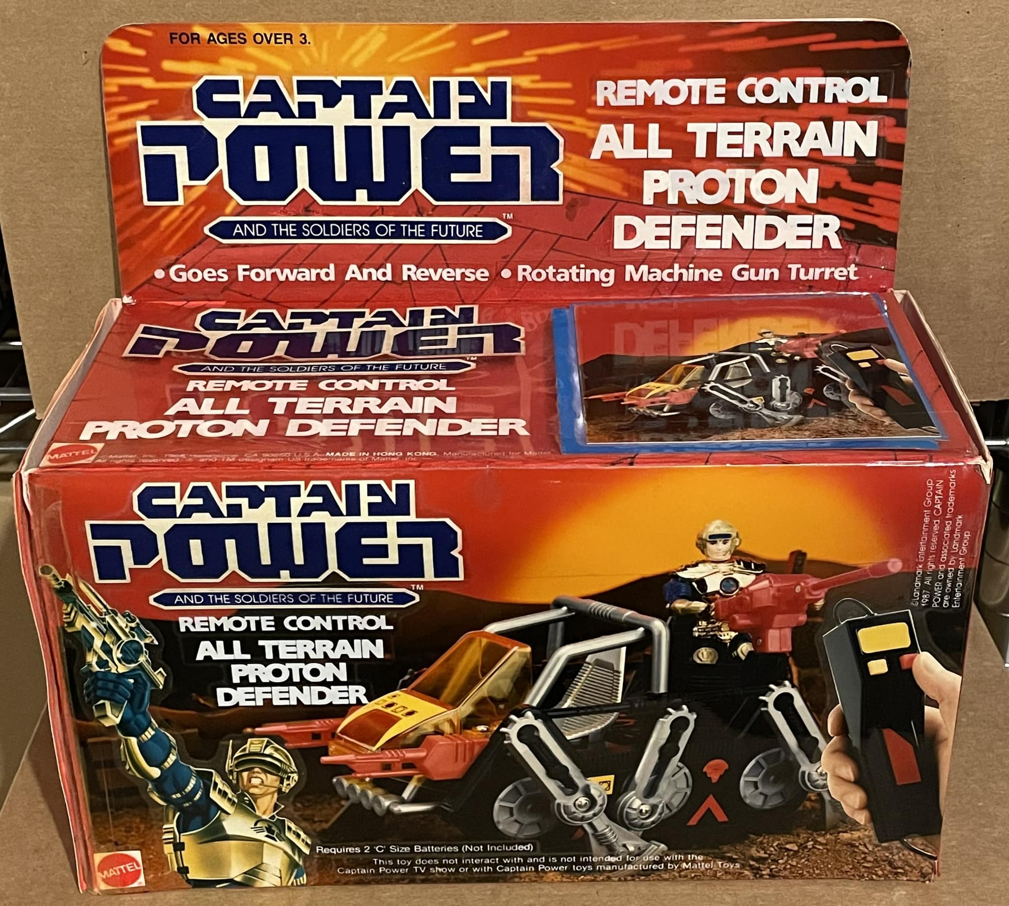Captain Power set with Powerjet XT-7 and Phantom Striker at Amcorp