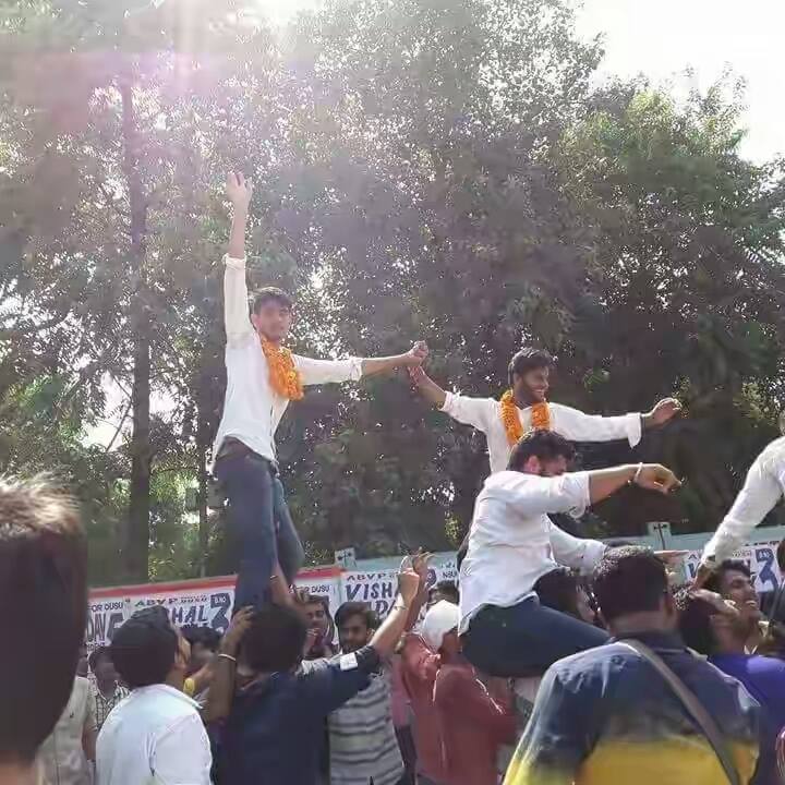 Rakesh Singh : DUSU CC-2 ARSD College