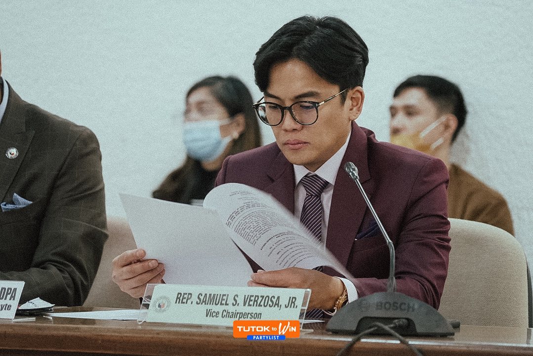 Sam SV Verzosa - Bilang Vice Chairperson ng Committee on...