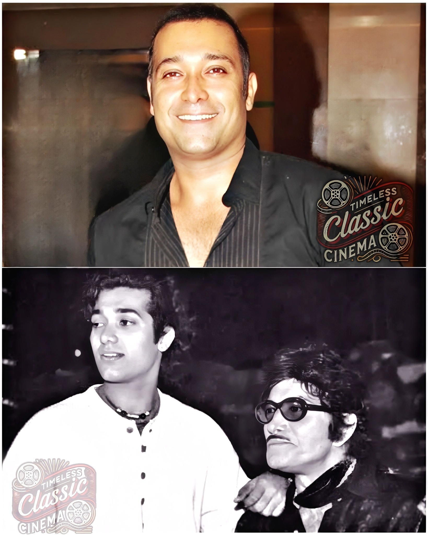 Timeless - This photo captures the legendary actor Raaj Kumar with his ...