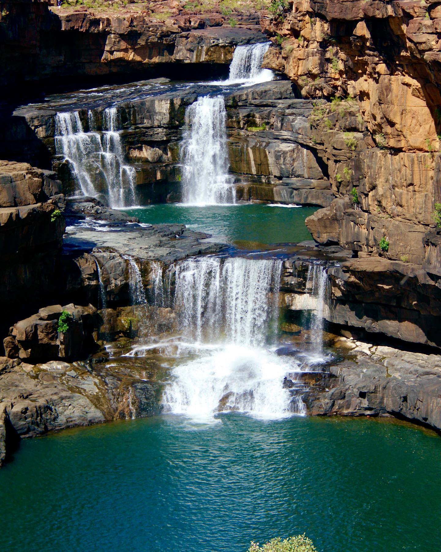 The amazing Mitchell Fall in the Kimberley - Powerhouse Images
