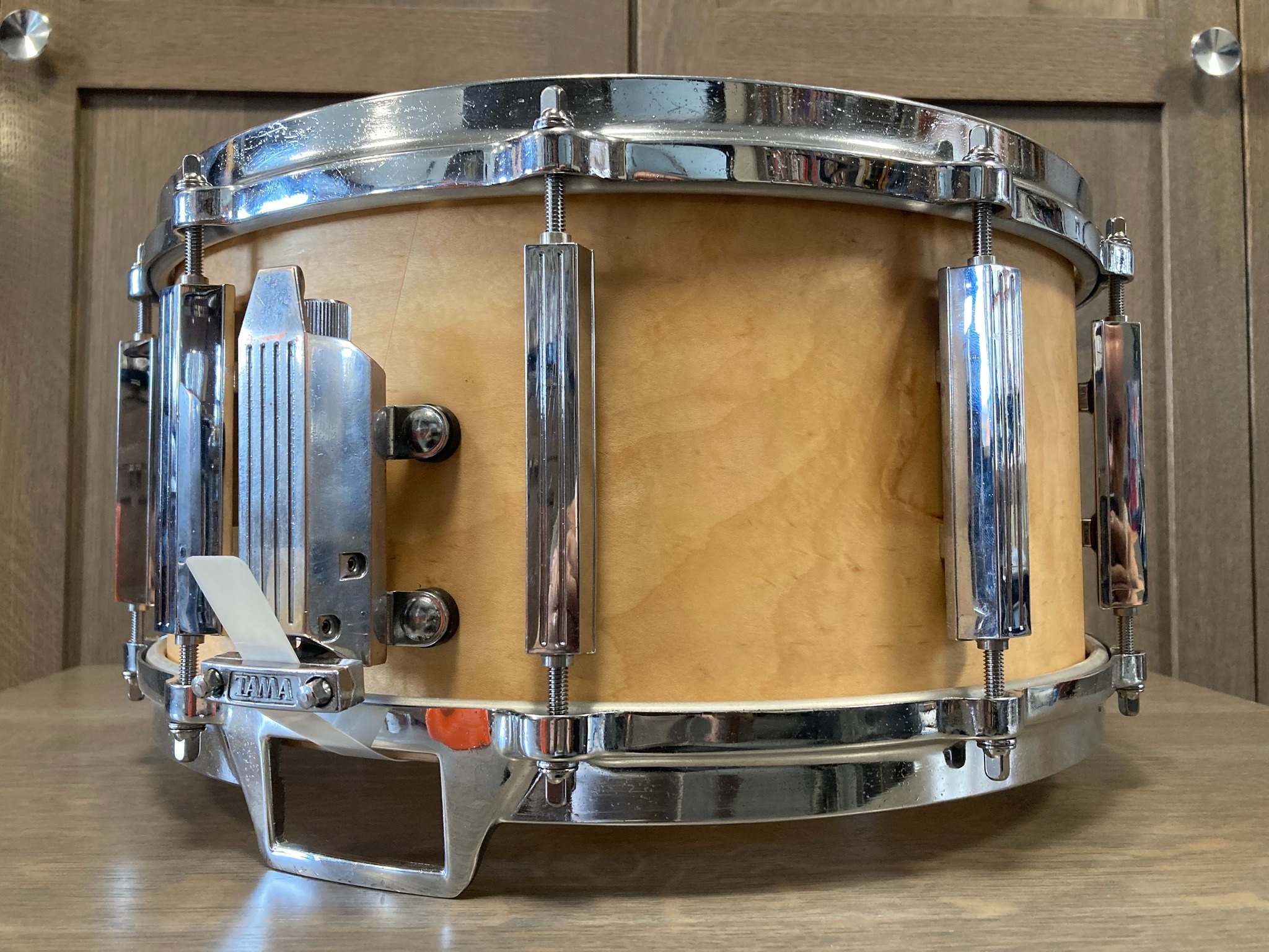 Vintage Tama Japan birch drum set with Black Panther finish and